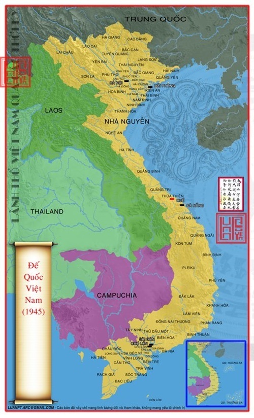 bản đồ lãnh thổ Việt Nam qua các thời kỳ 68