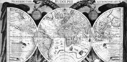 Bản đồ thế giới của Johannes Kepler