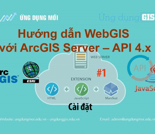 Cài đặt API JavaScript cho Arcgis