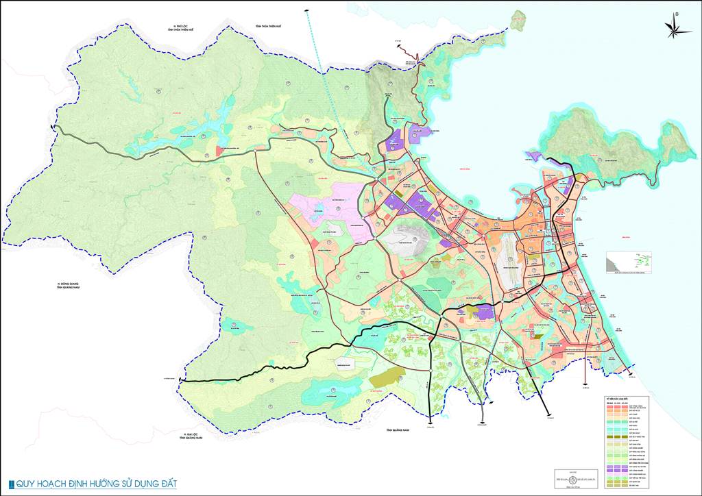 Bản đồ định hướng sử dụng đất Đà Nẵng