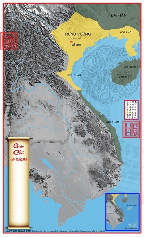 Lãnh thổ Giao Chỉ 40 TCN – 33 SCN