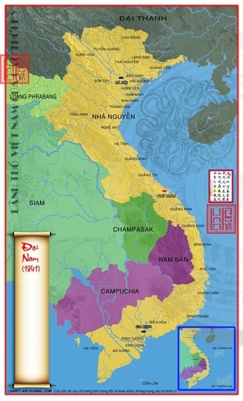 Năm 1841 bỏ trấn Tây Thành